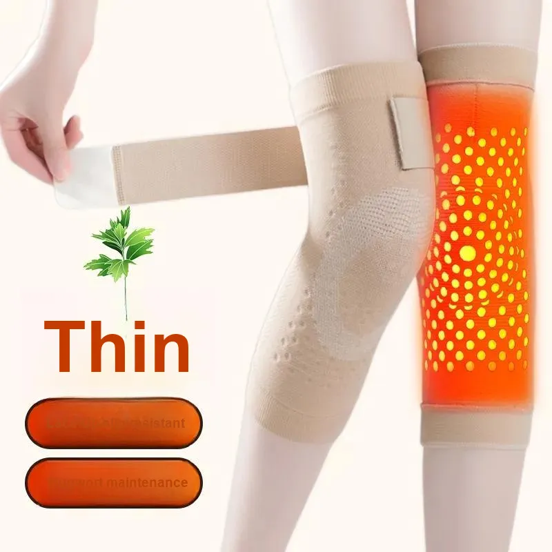 Furanke Running Unisex Elastane Polyamide Latex Thread Knee Pads-3