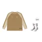 Beige Brown+Socks*1