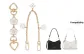 Gold Cherry Blossom Extender Chain+Camellia Decorative Chain