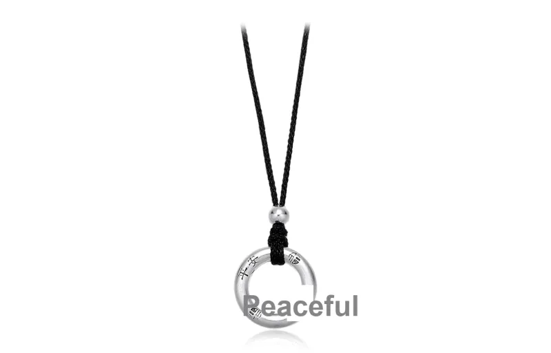 CANHUI S999 Fine Silver Necklaces Unisex-1