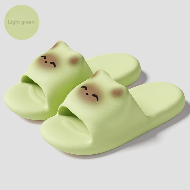 JINGEYU Cartoon Cat Slippers Home Indoor Soft Sole Squashy And Bouncy Feeling Slippers Slip Resistant Eva Slippers-7