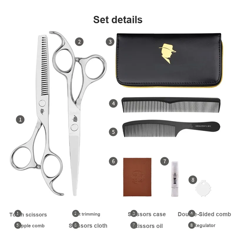 THAN ART Haircut Scissors Thin And Fragment-Free-3