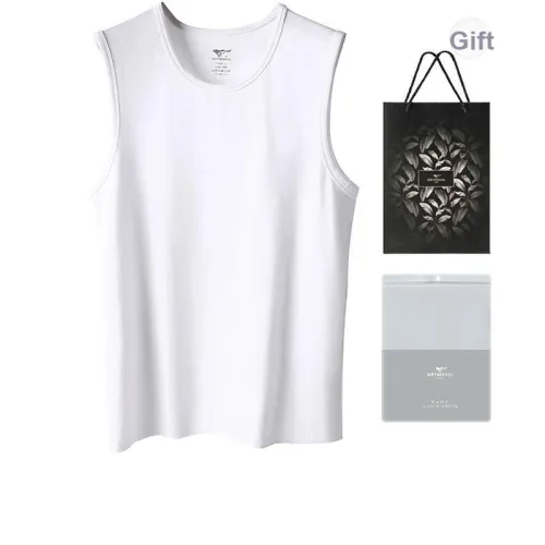 SEPTWOLVES Топ без рукавов Мужской Белый