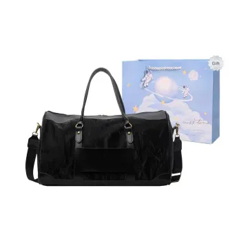 Duoluplo Doron Paul PU Carry on Bag Travel Bag Women's