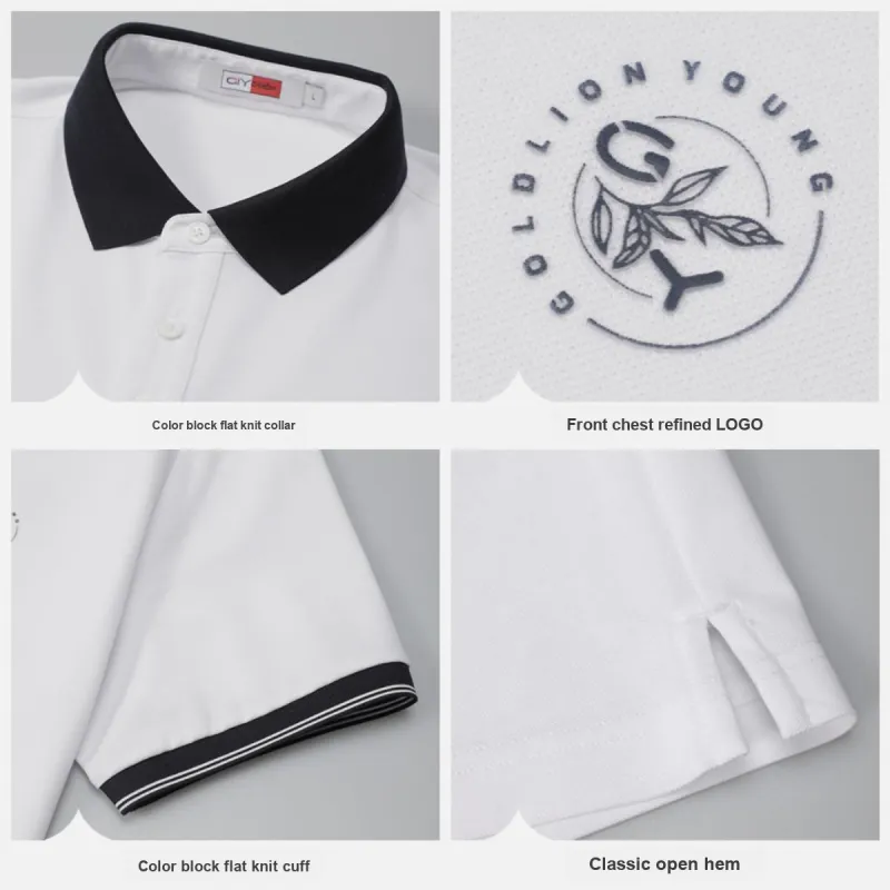 GY Goldlion Polo Shirts Men-19