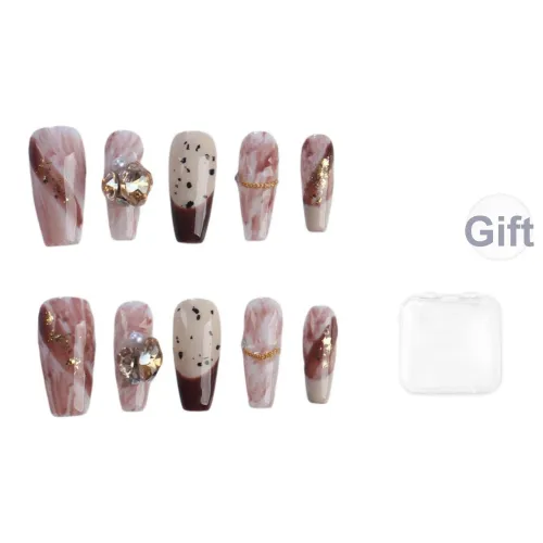 Song Biography Смешанный Премиум Feel False Nail Средний LADDER 25 мм