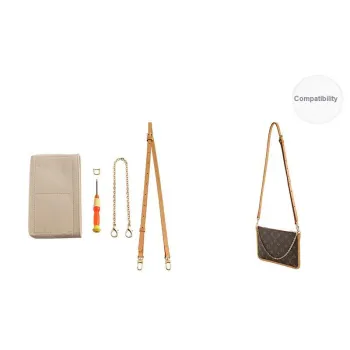 Luxury Care Artisan Workshop Cow Leather Bag Shoulder Strap Women's Beeswax Color