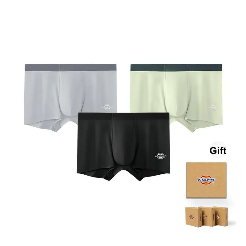 Dickies Underpants Men's Skin Friendly High Rebound Sports Boxer Shorts, Box Combo Set-8