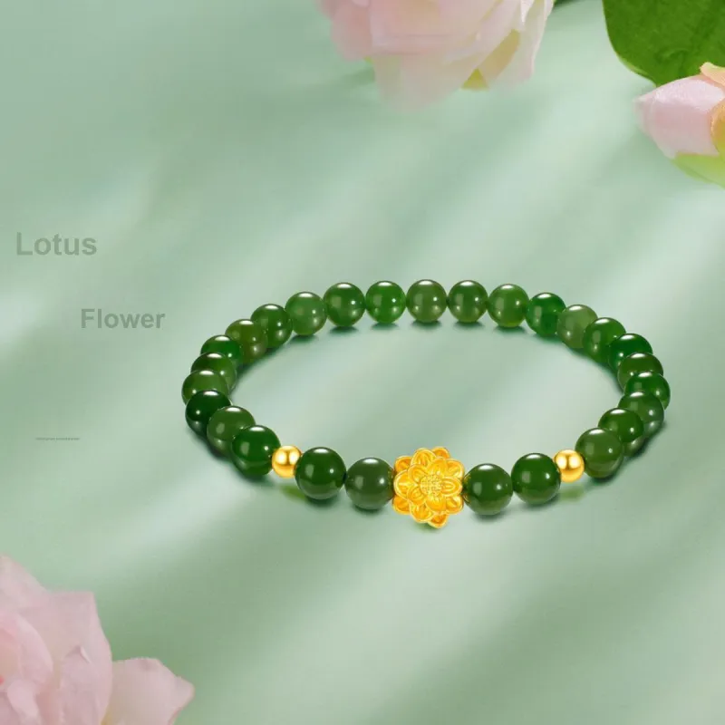 LUKFOOK JEWELLERY Gold Bracelet Women's-1