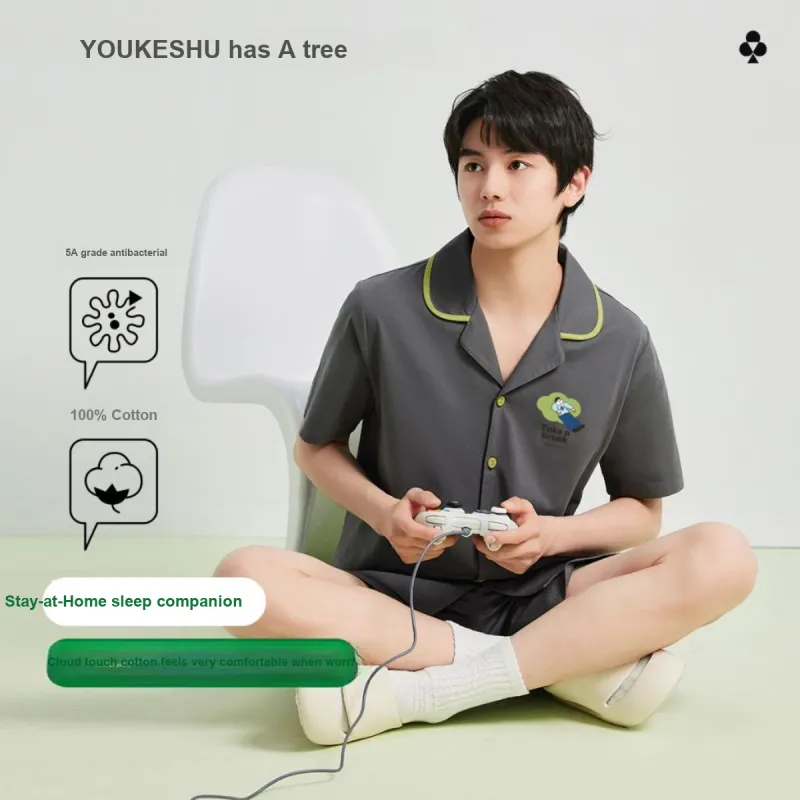 YOUKESHU Pajama Set Unisex Shopping Bag-14