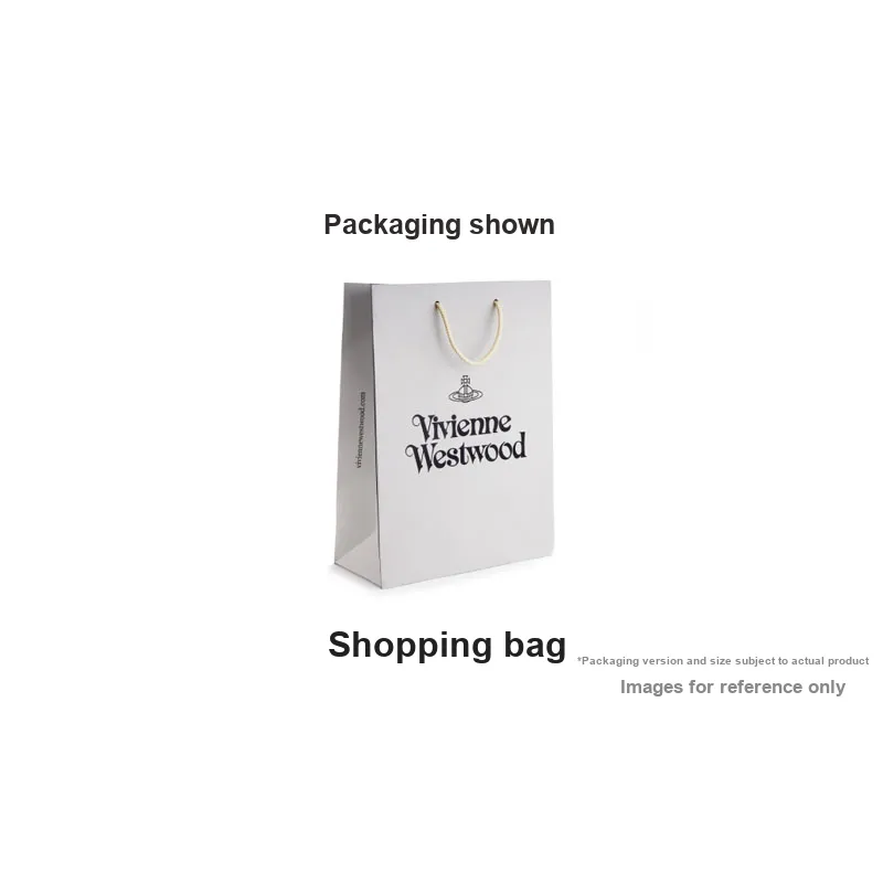 Vivienne Westwood Soft Leather Shoulder Bag, Crossbody Bag, Wallet Trumpets Women's Black-7