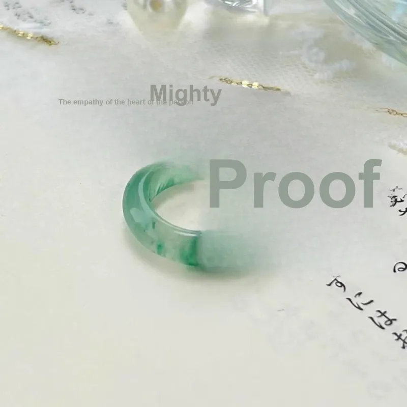 Bailiang Dulong Jade Rings Unisex-1