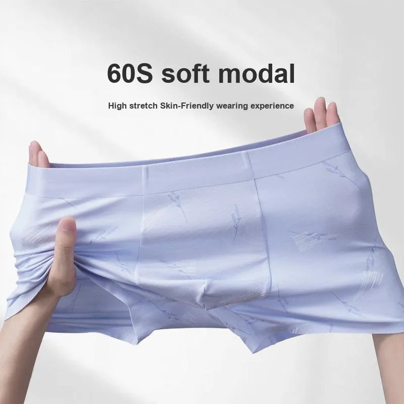LUYOUYE Underpants Men's 4 Pack-12