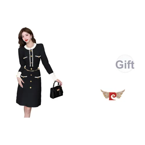 PIERRE CARDIN Женские Длинные Платья с Длинными Рукавами