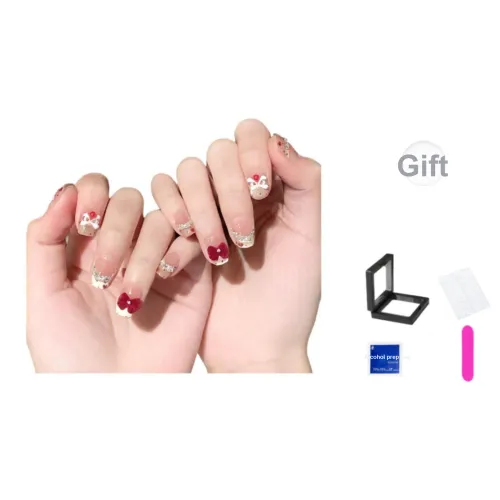 XNTX Heartjoy Lion Осветляющий Handcrafted False Nail Короткий Квадратный Яркий COLORS Румяна Stain Стиль Instagram