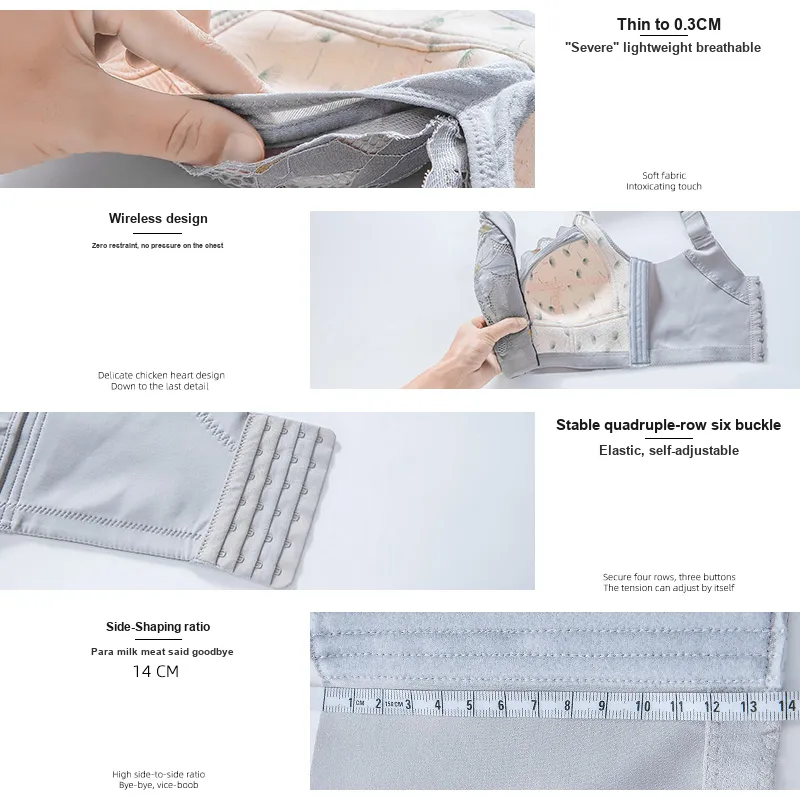 QIANLINGMEI Women's Bras-13