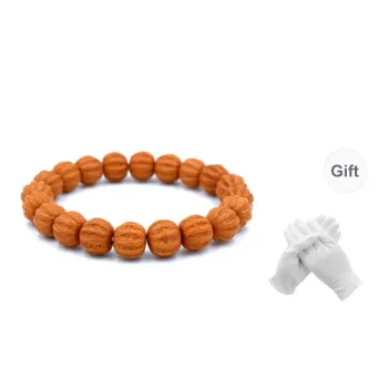 Harf Monkey Head Walnut Bracelets Unisex
