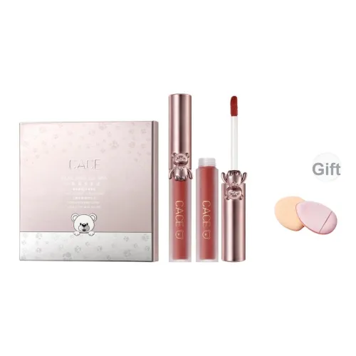 CACE Cute Bear LIP Clay Set Velvet Natural No Makeup Цвет лица 5 шт