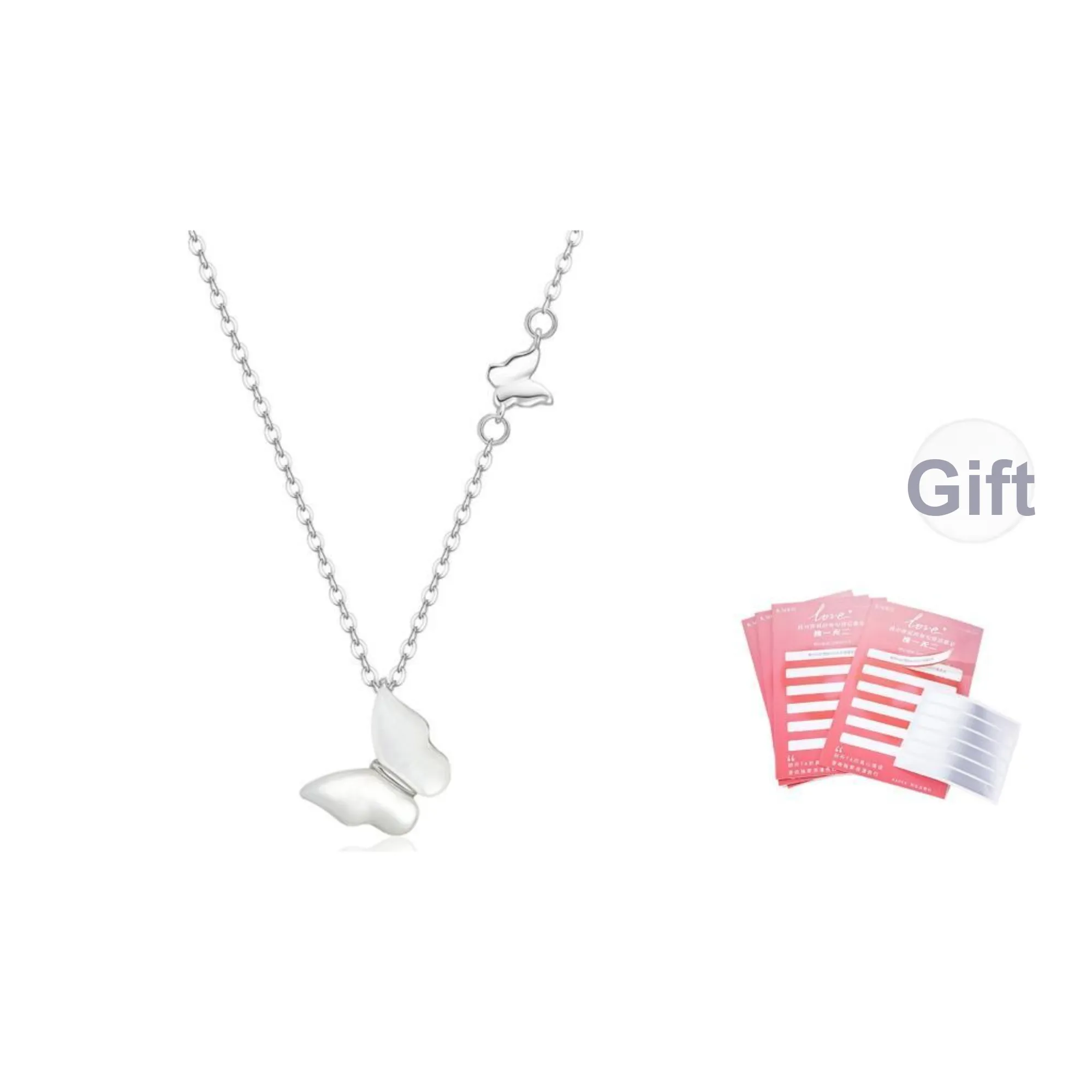 KADER S925 Silver Necklaces Women's Two Tone
