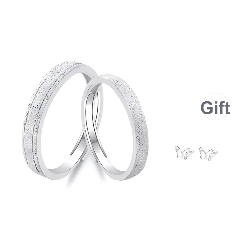 XXA S999 Fine Silver Rings Unisex-0