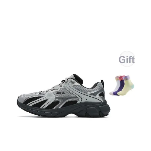 FILA MATTRUN Lightning Обувь Устойчивая к Износу Дышащая Легкая Низкий Верх Повседневная Женская Черная Серый