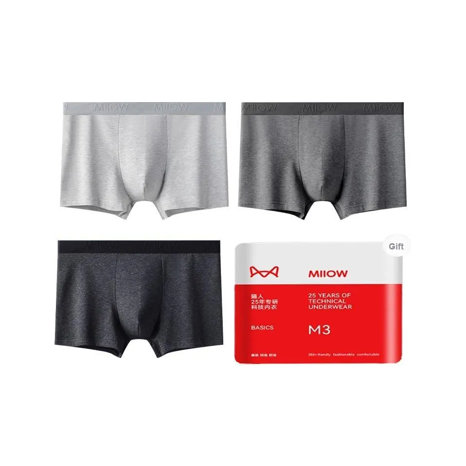 MIIOW Boxer Shorts Men's Combo Set