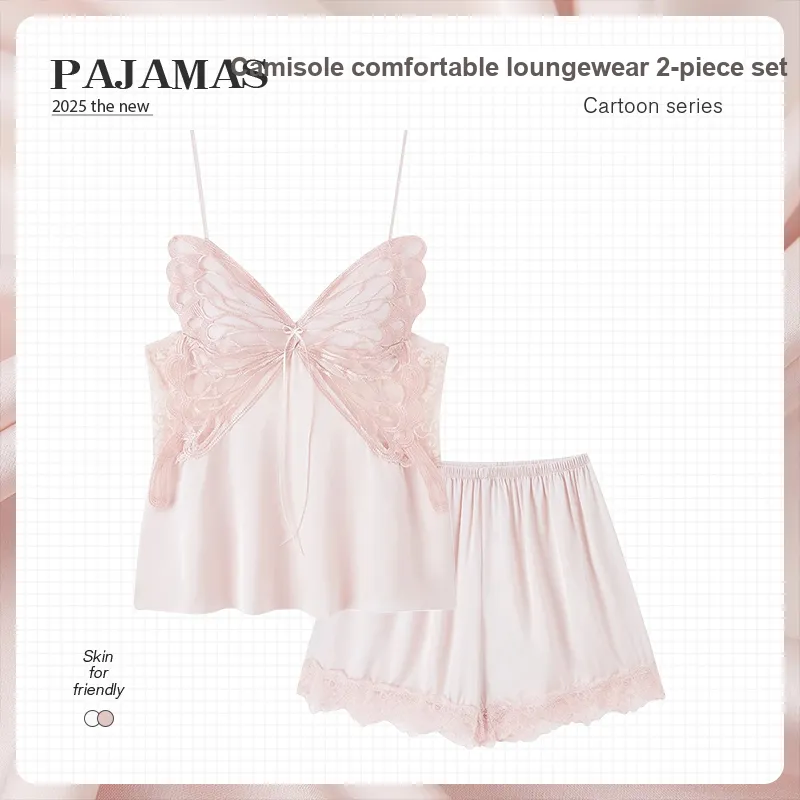O'MESIK Pajama Set Women's Pink-1