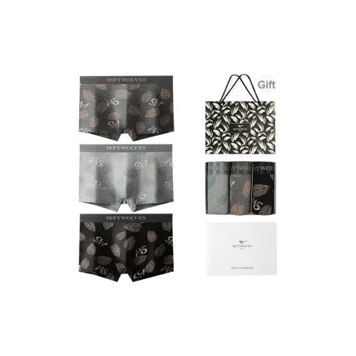 SEPTWOLVES Трусы Мужские Коробка из 3 упаковок