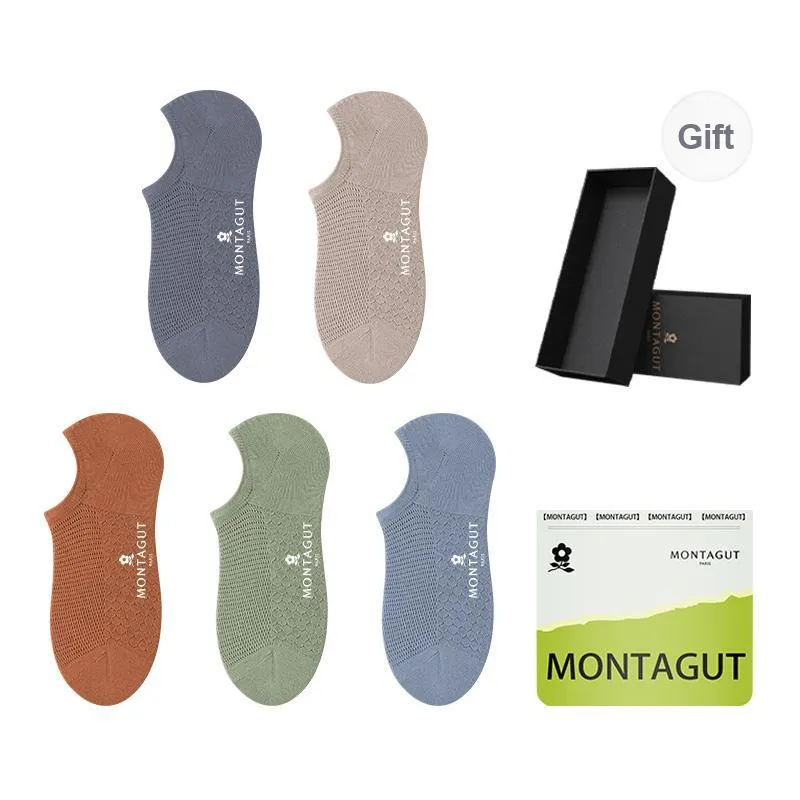 Montagut No Show Socks Men's Gift Box Combination-42