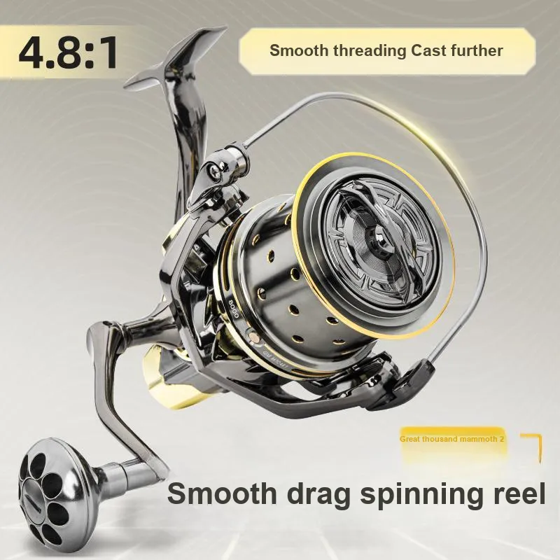 DAIJIA Fishing Line Reels Front Unloader Spinning Wheels-5