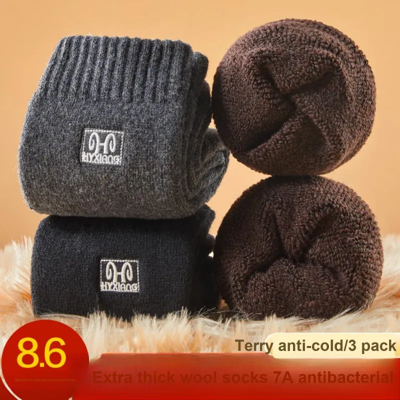 H YXIANG Mid Calf Socks Unisex Combo Set-2