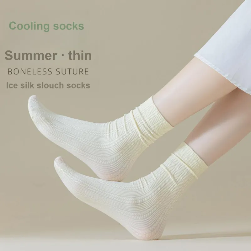 XXLLG Mid Calf Socks Women's 3 Pack-8