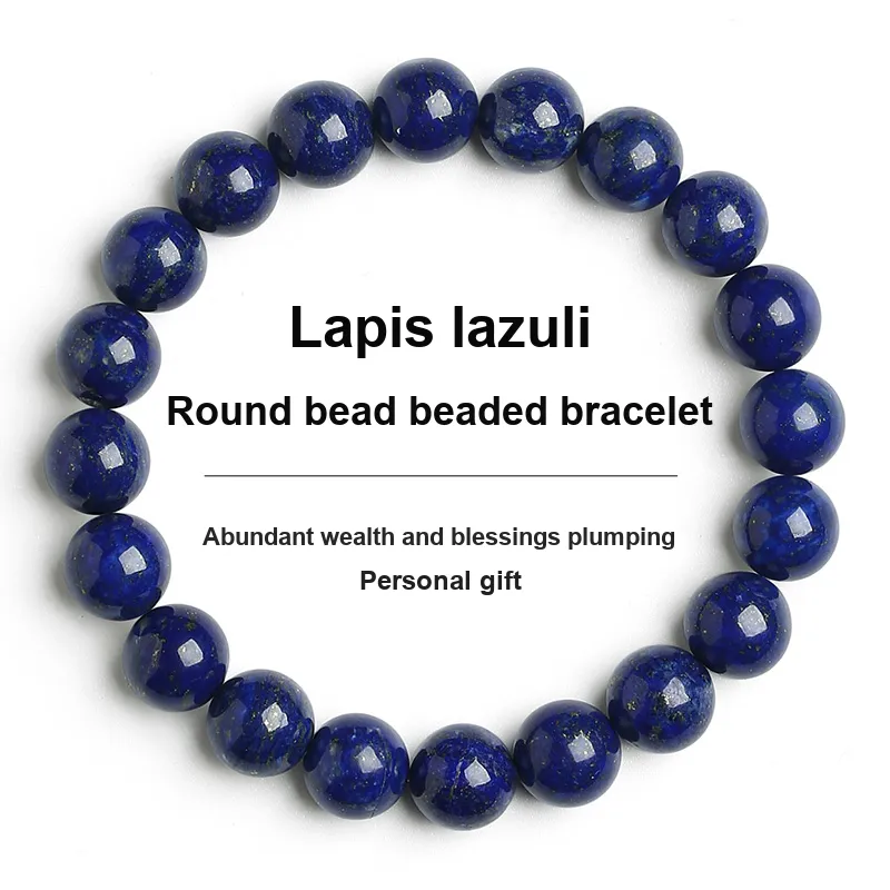 Phoenisess Lapis Lazuli Bracelets Unisex-7