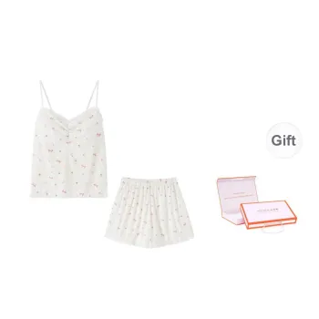 ANVINAL Pajama Set Women's Gift Box Set White