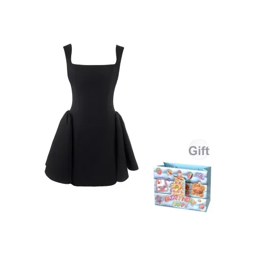 REMOULD Черные Женские Слиплатья