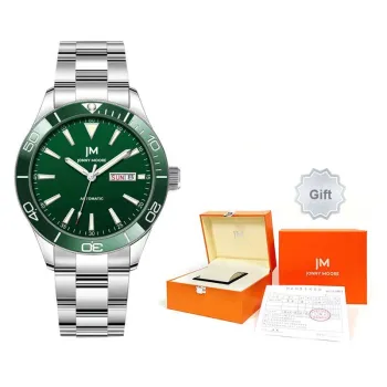 JONNY MOORE Mechanical Movement Watch Men's Watches Green Dial J1633D-3