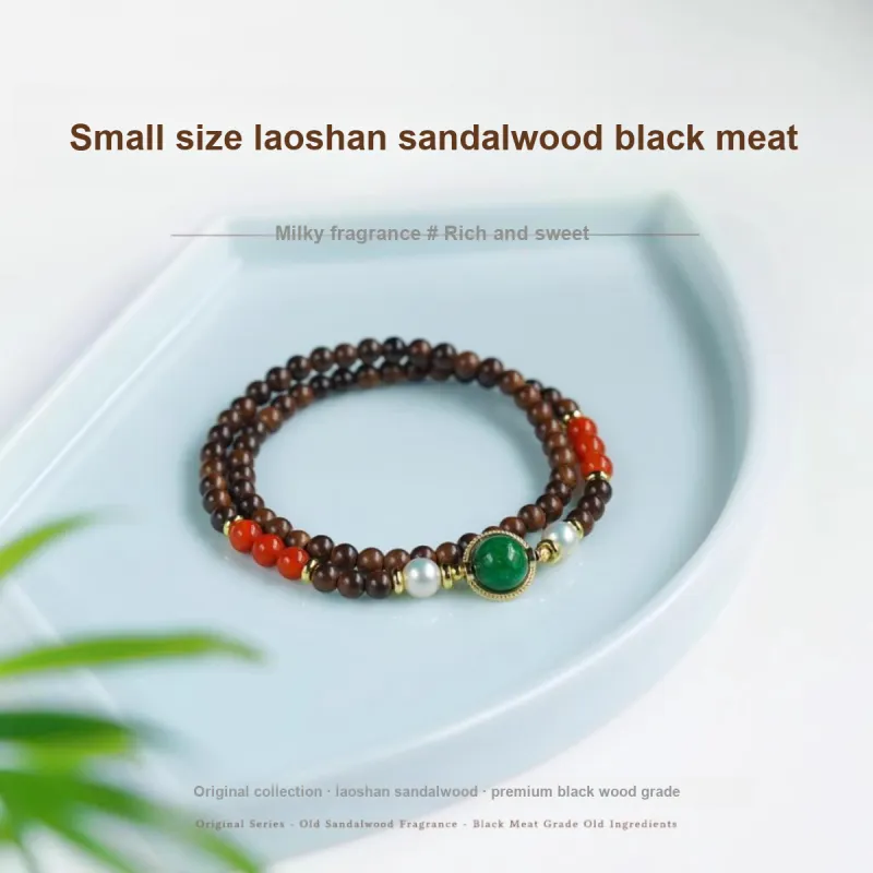 DALONG Laoshan Sandalwood Bracelets Unisex-2