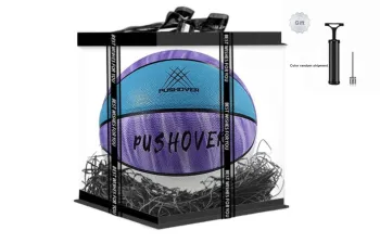 PUSHOVER Basketball Multicolor Size 7 Training Unisex