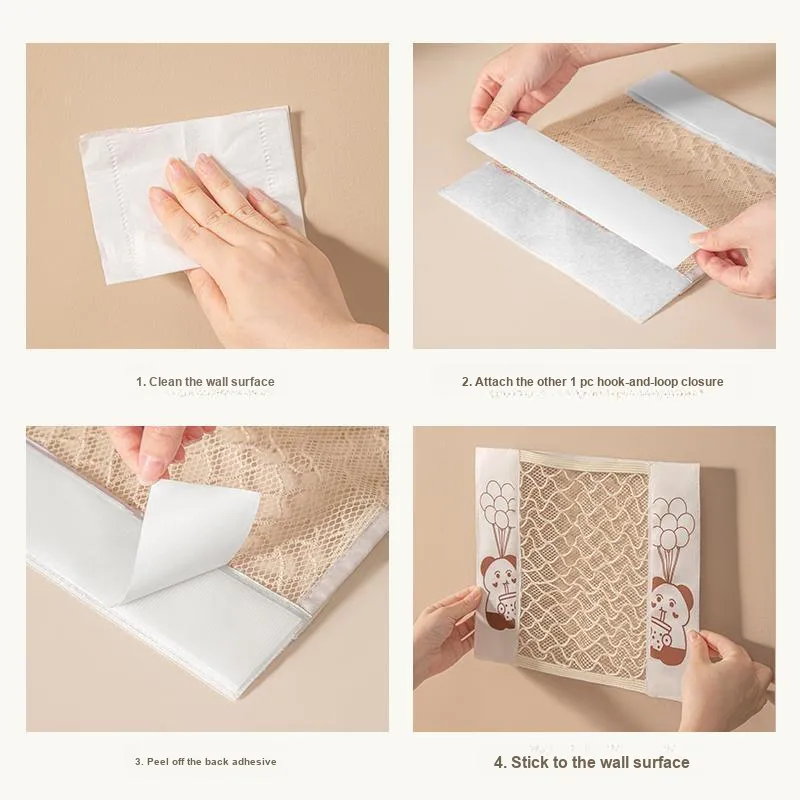 Xiaomi Mom Kitchen Trash Bag Storage Hook and Loop Mesh Bag, Storage Bag-8