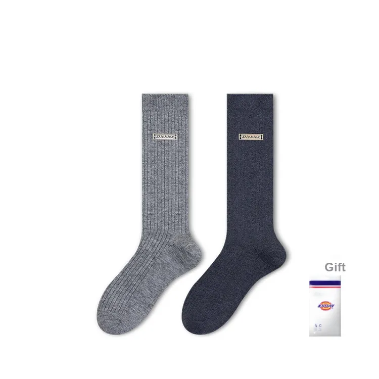 Dickies Warm And Breathable Fall And Winter Knee-High Socks Women's-13