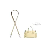 [Leather Strap]Yellow Crossbody Bag, Adjustable 90-120cm