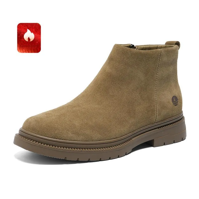 NAVIGARE Ankle Boots Men's Khaki-1