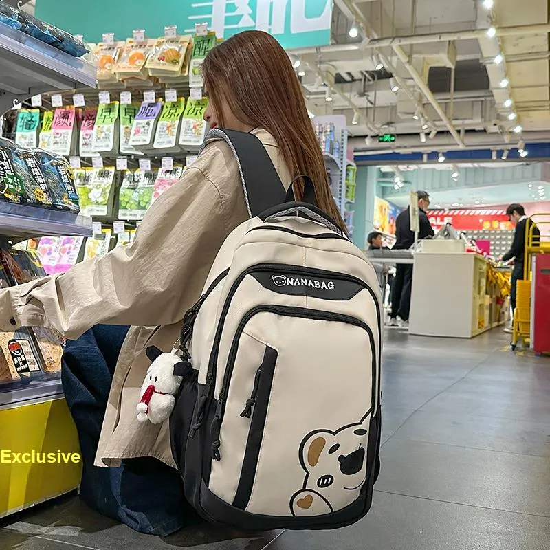 Vack Nylon Backpack Regular Unisex Multicolor-1