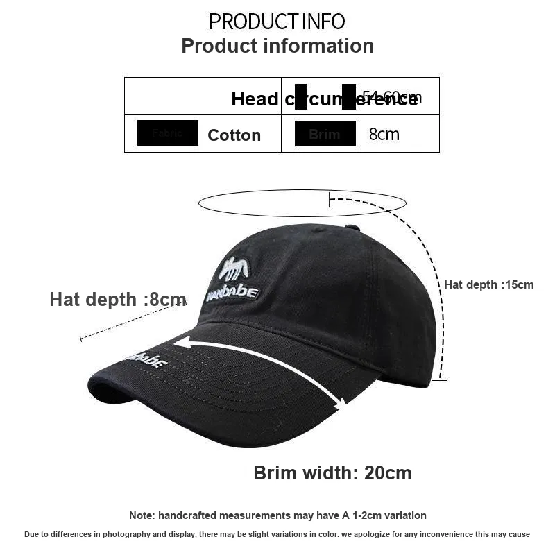 WODONBLE Cotton Baseball Caps Unisex-1