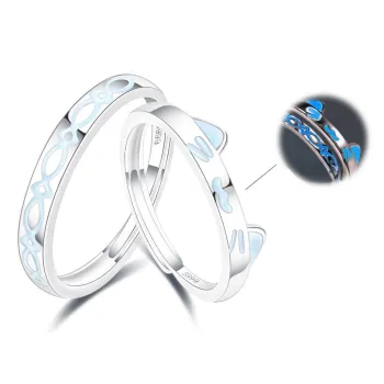 TEEX 999 Fine Silver Rings Unisex