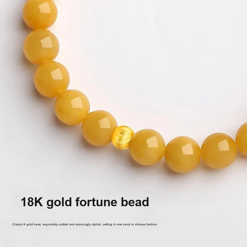 QIAOWUQIAONV Beeswax Bracelets Women's-2