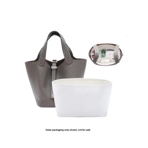 BagINBAG Корзинка-сумка Picotin Сумка-ведро Коллекция Сумка среднего размера Бумага DuPont Сумка Вкладыш Women's White