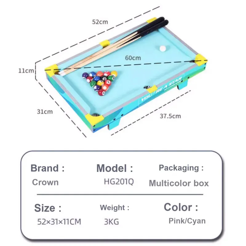 HUANGGUAN Ice Hockey Table, Tabletop Billiard Combination Board Games-2