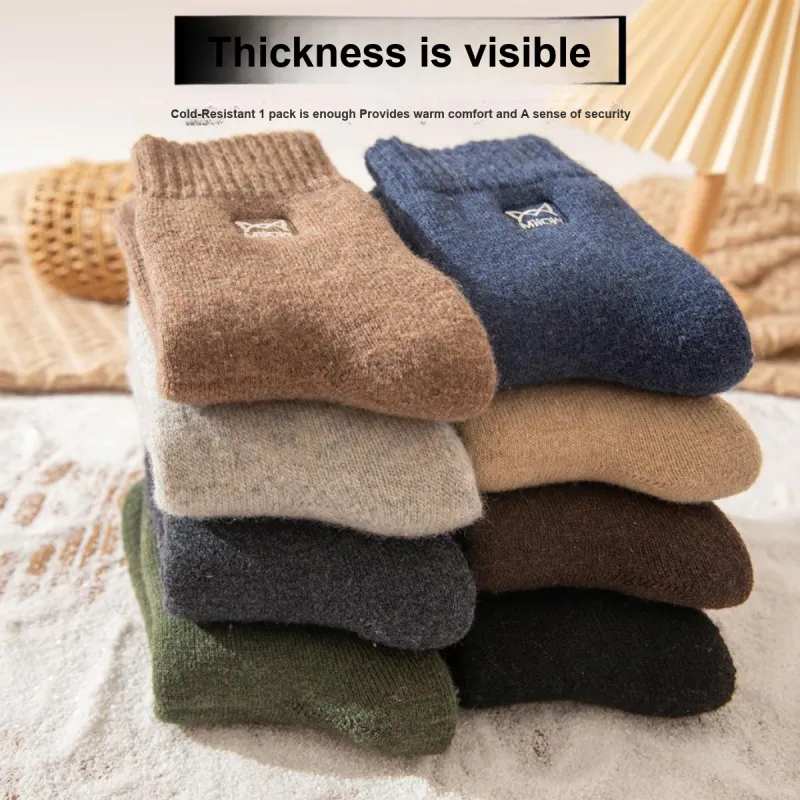 MIIOW Mid Calf Socks Unisex 5 Pack-8