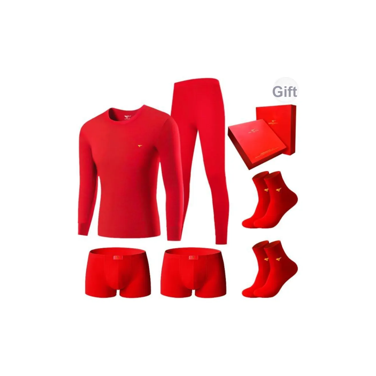 SEPTWOLVES Underwear Gift Box Men's Shopping Bag